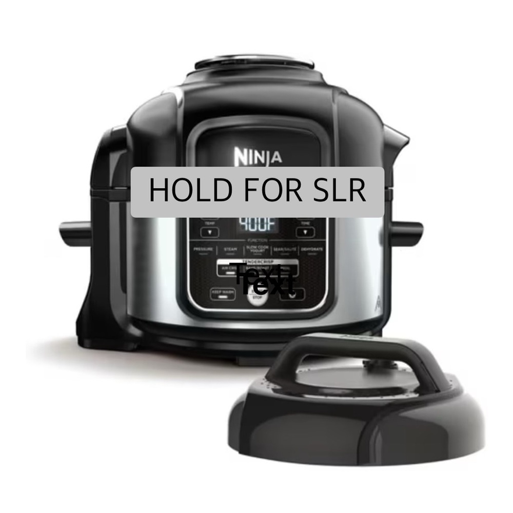 Ninja Black and Silver Multi-Cooker